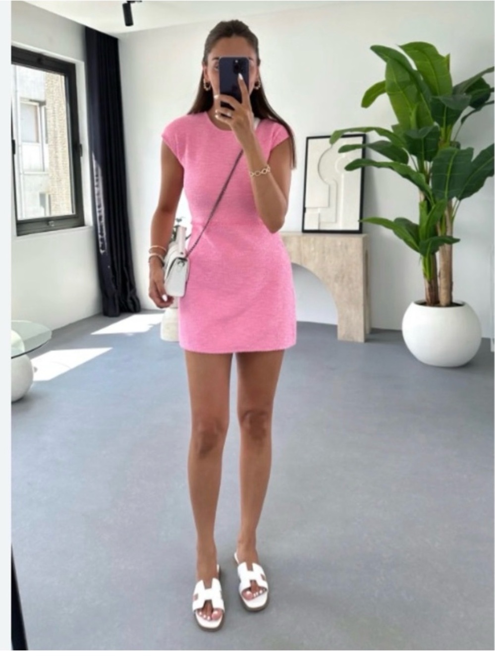🩷ZARA BLOGGERS' FAVORITE TEXTURED JACQUARD DRESS